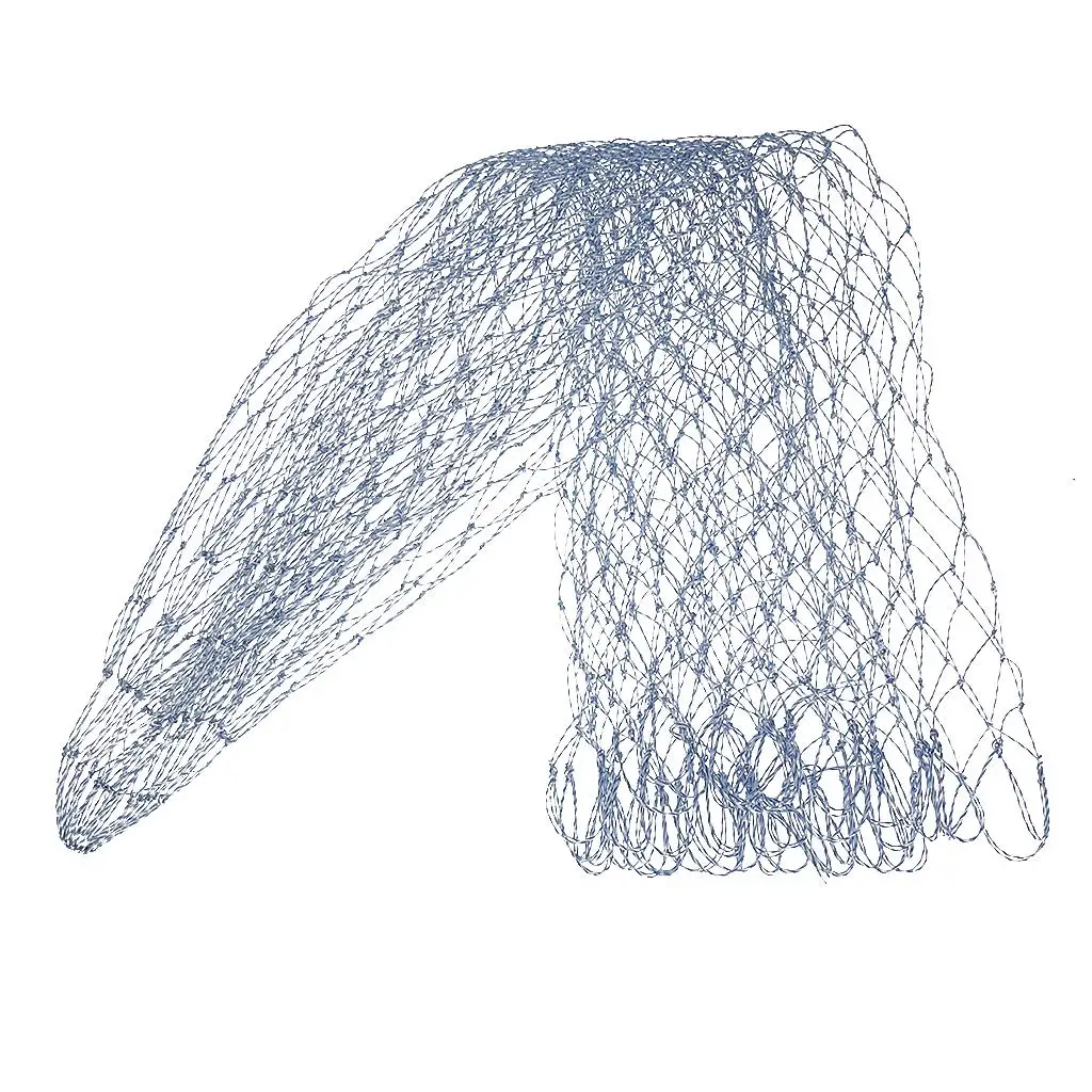Imagen 4: Red de pesca plegable de nailon, red de pesca de malla con rombos, D40/50/60cm
