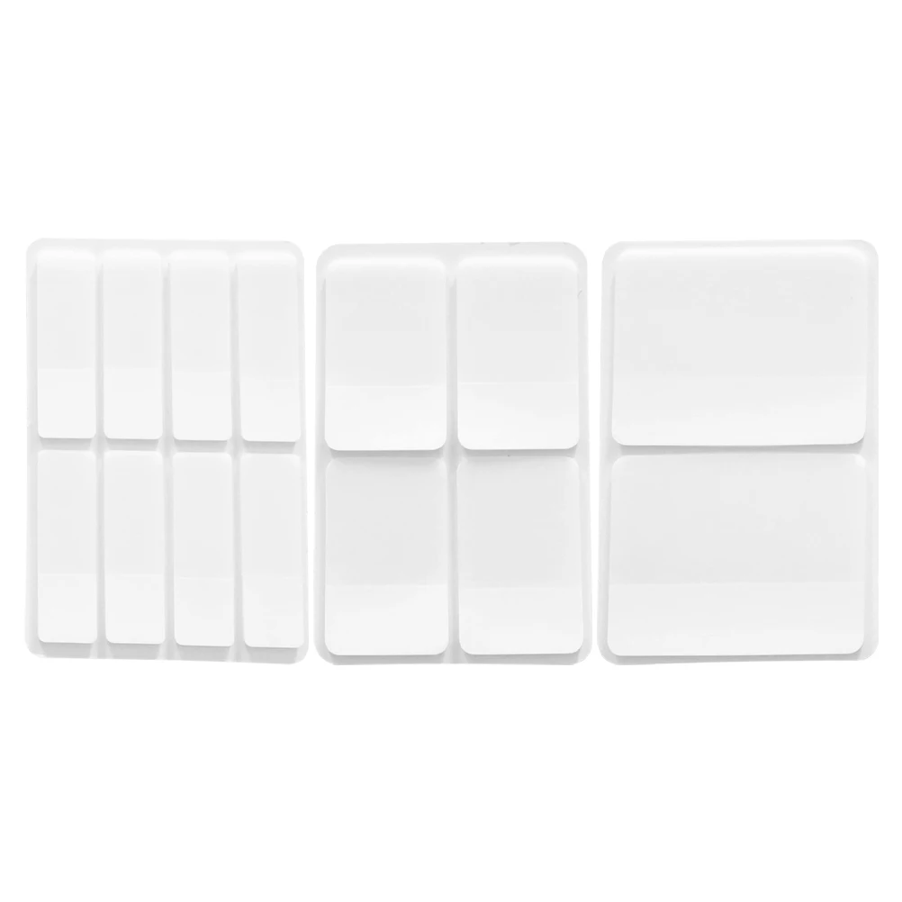

3 Books Matte Writable Index Tabs Clear Sticky Page Markers Various Sizes Self Adhesive Memo Pads Notebooks Label Tags