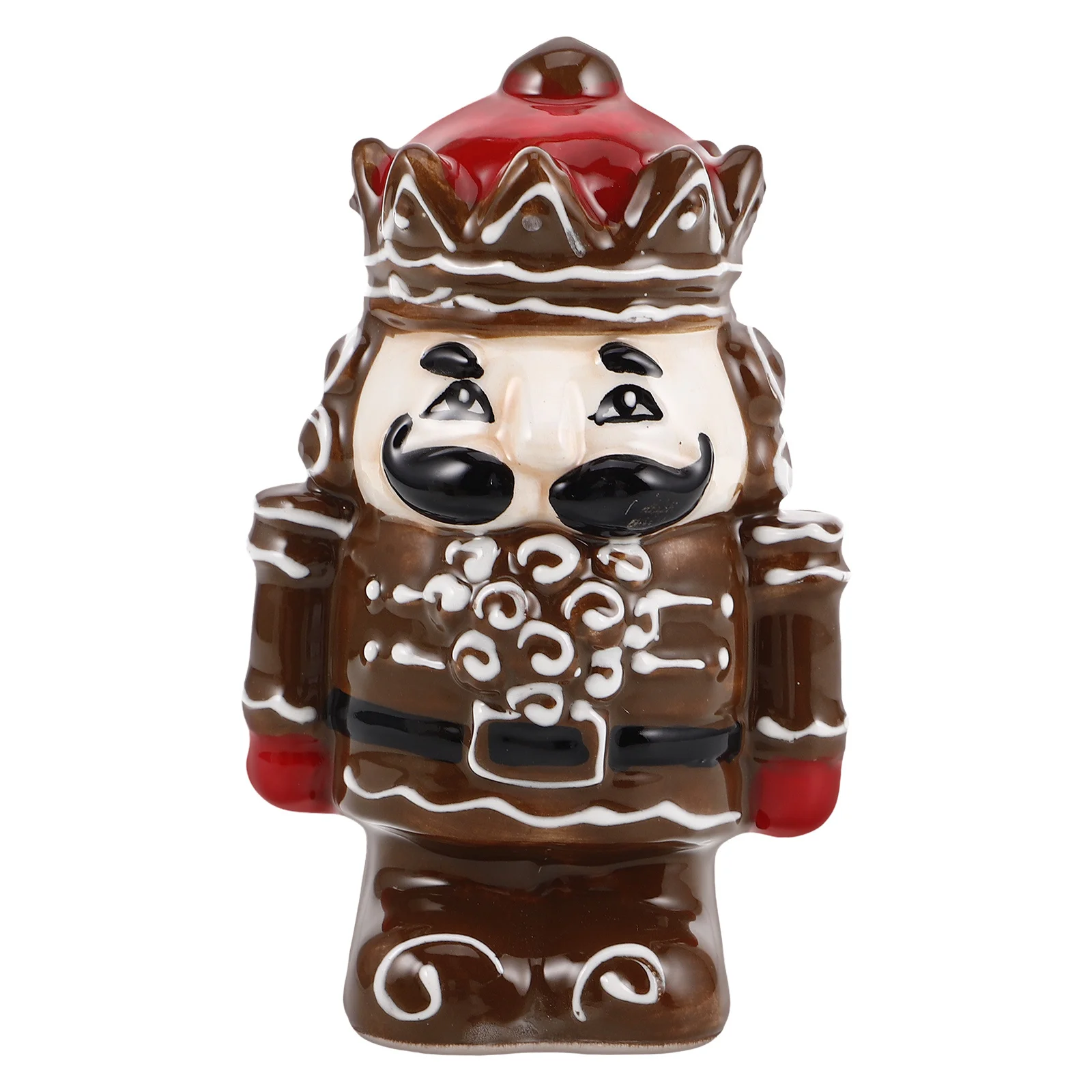 

Tabletop Decor Nutcracker Ornament Ceramic Figures Halloween Holiday Party Decorations Nutcrackers Home