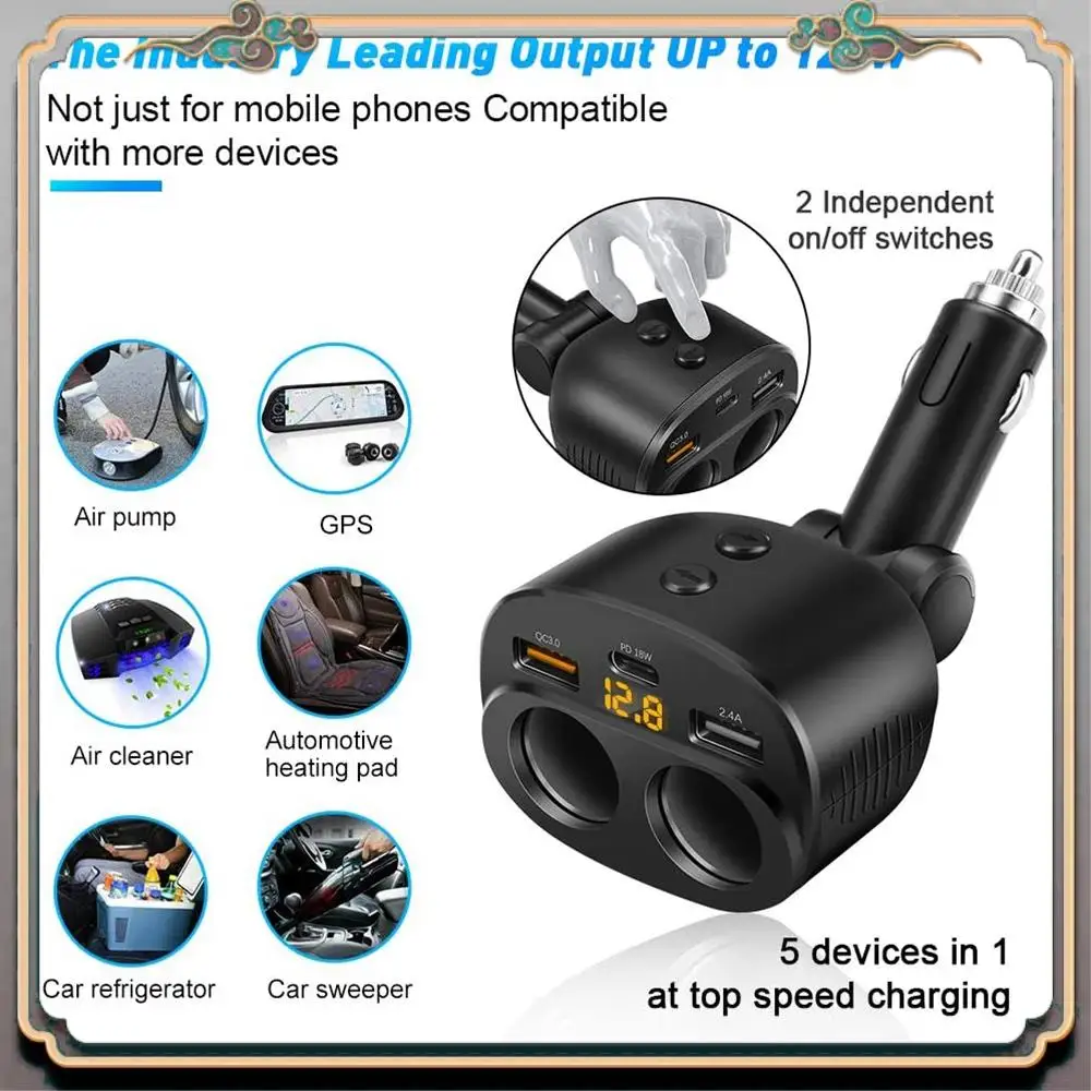 A73Q-Car Charger Qc… - image