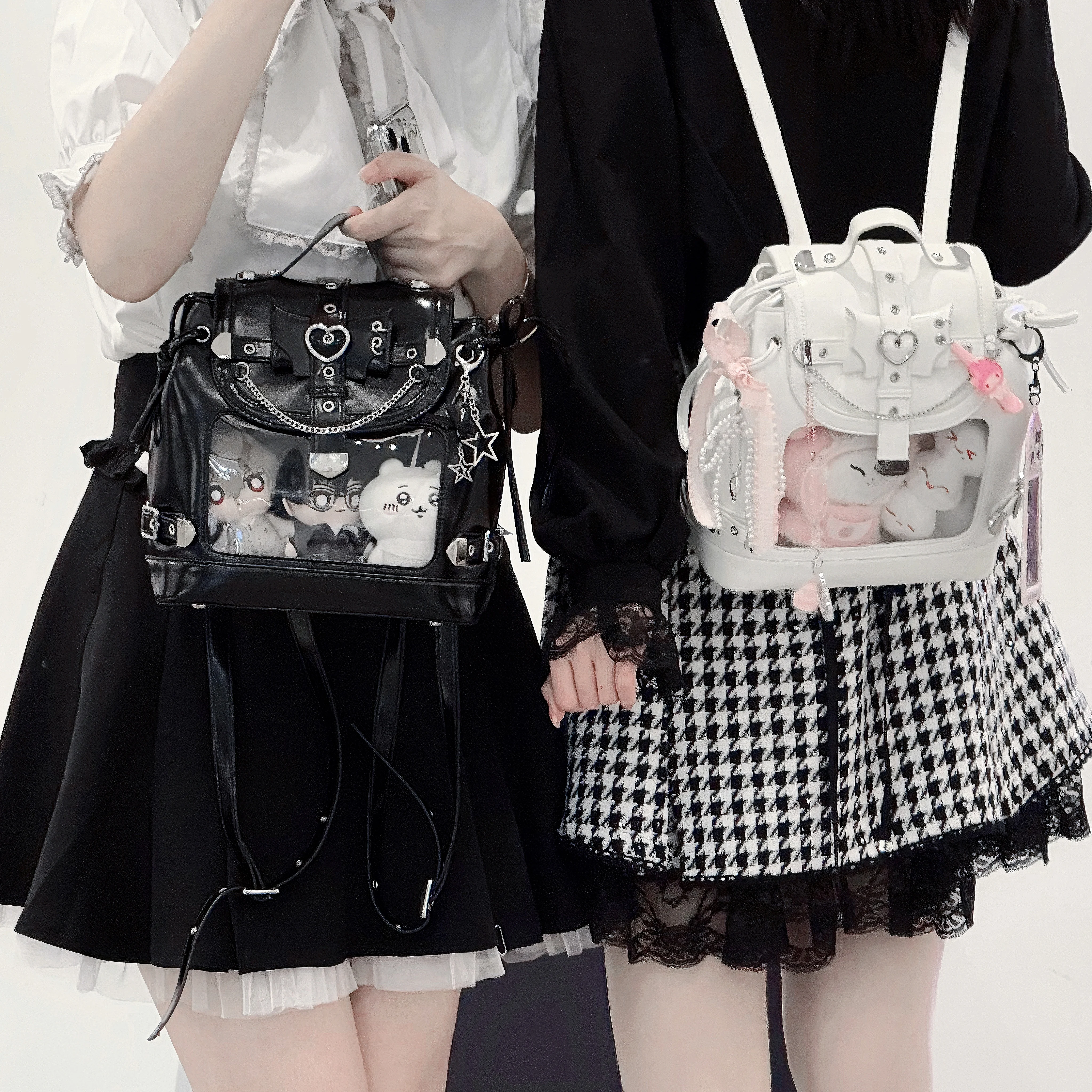 

Японский оригинальный готический рюкзак Y2k Subculture, женский маленький рюкзак с едой, двумерная детская сумка, женская сумка Ltabag