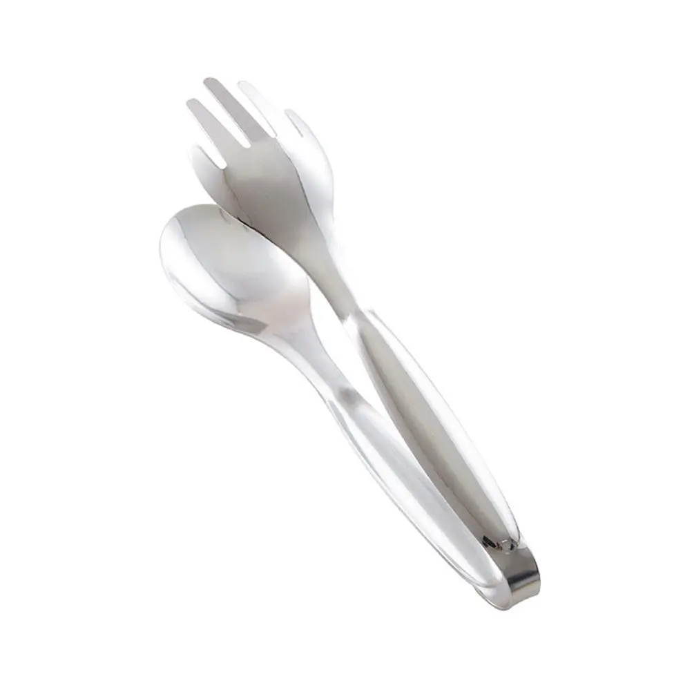 

Щипцы для еды из нержавеющей стали, термостойкие, устойчивые к ржавчине, легкие, для подачи торта, барбекю, пасты, овощей, для дома