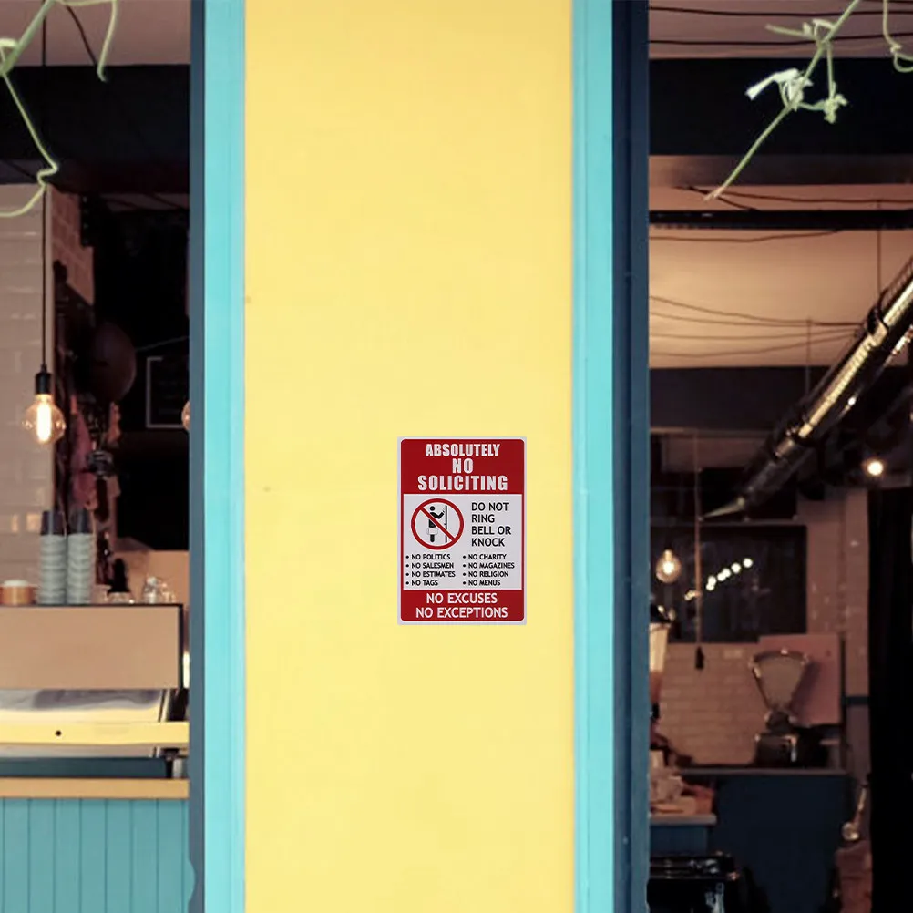 

Наклейки «Вход запрещен» (4 шт.), водонепроницаемые, самоклеящиеся, для дверей, окон, офисов, школ