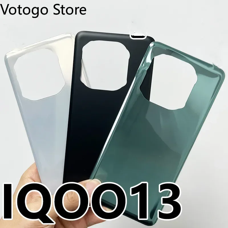 

Repair Back Cover Origina For Vivo iQOO 13 5G Rear Battery Glass Lid Door Case Shell + Lens Adhesive Housing iQOO13 Replacement