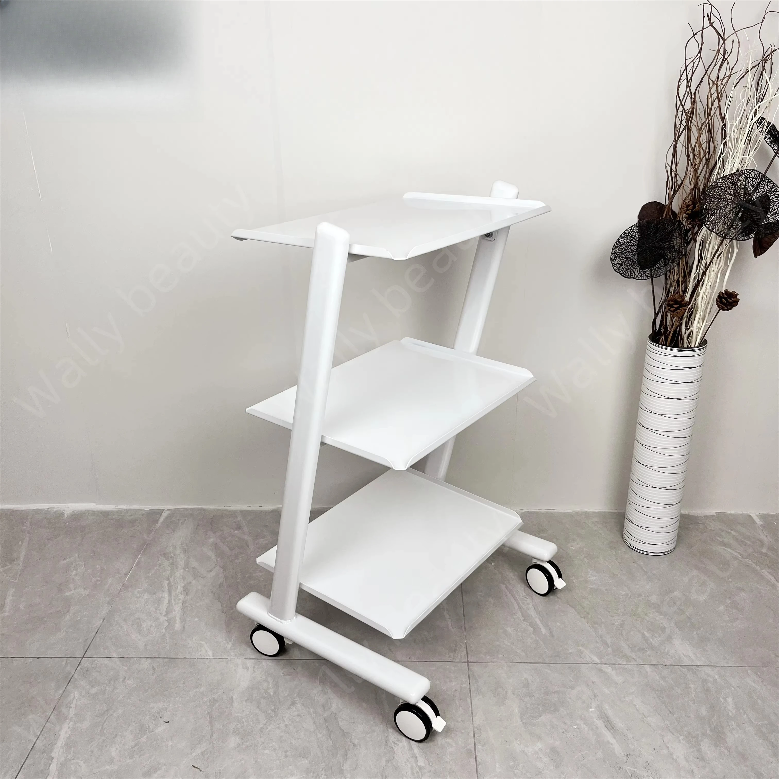 عربة Wally Beauty الجمالية لصالونات التجميل، عربة تصفيف الشعر لآلة التجميل