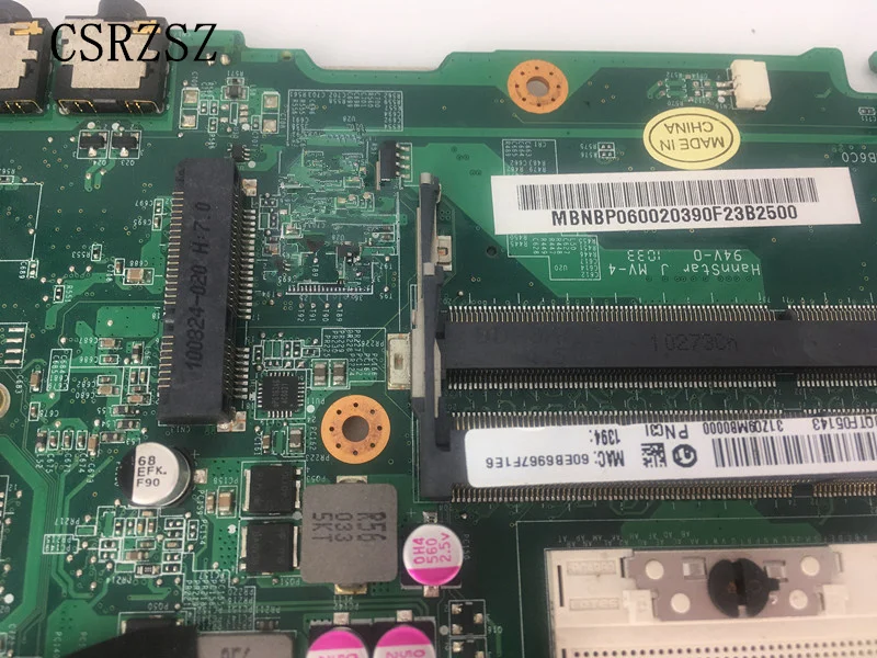Imagem -03 - para Acer Aspire 4738 4738g Placa-mãe do Portátil Mbnbp06002 Da0zq9mb6c0 Teste ok 100 Original