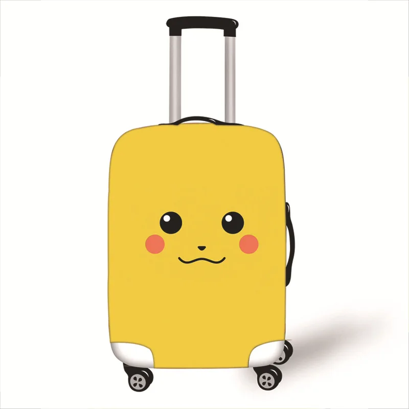 Pokemon Pikachu Luggage Dust Cover Cute Cartoon Luggage Protective Cover 18-32 Inch Thickened Suitcase Decorative Sleeve Gifts