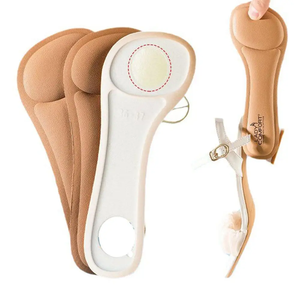 

Self-adhesive Soft Sponge Sandals Insoles High-heeled Sandals Pads Women Sweat-absorbent Shoe Sole Anti-Slip Shoe Pad Stickers