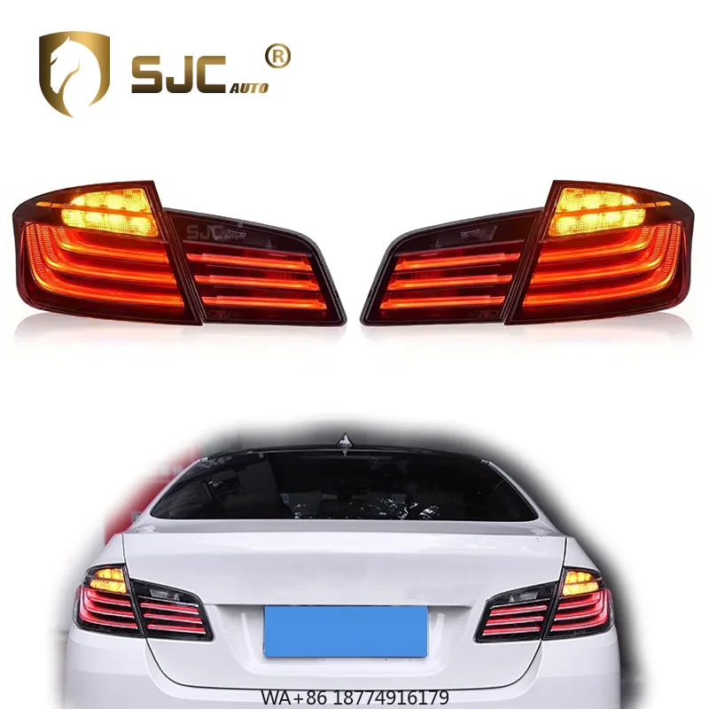 

Авто для 5 серии 2011-2017 F10 F18 задние фонари в сборе, высококачественный модифицированный светодиодный задний фонарь заднего хода, указатель поворота