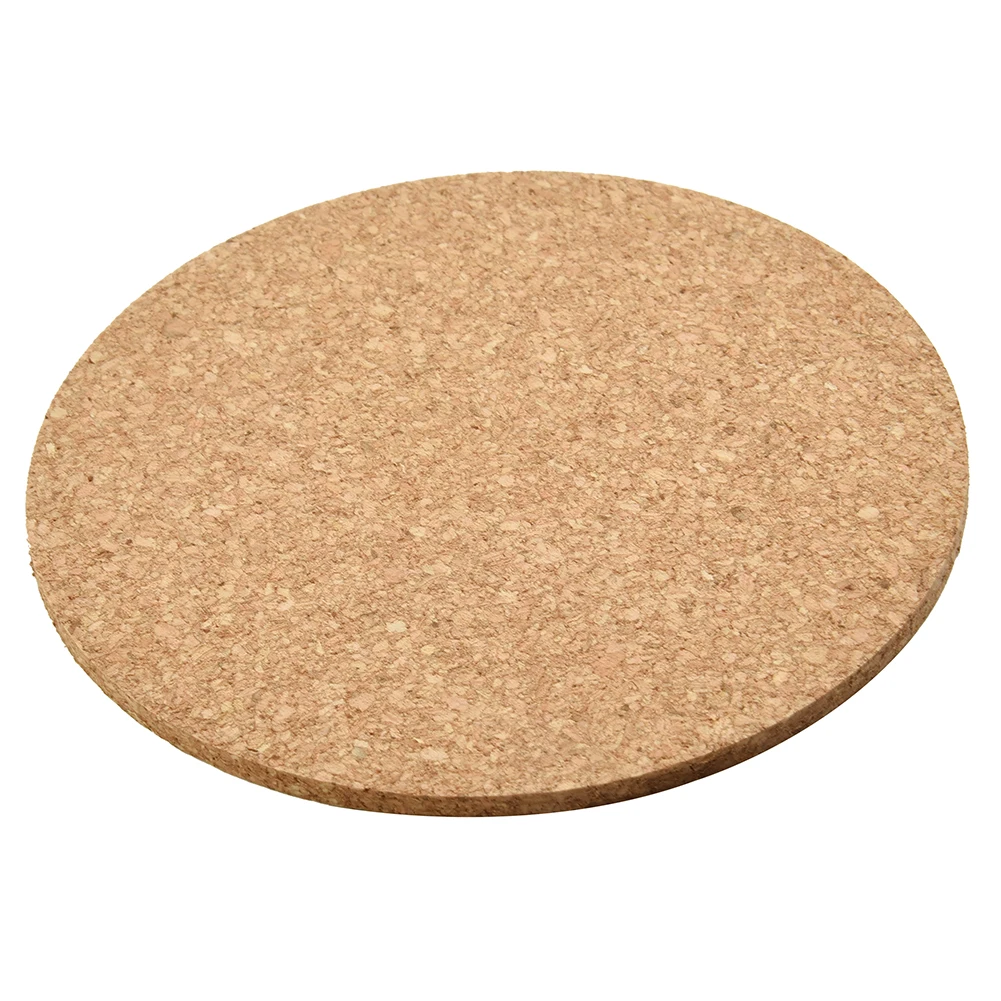 Coaster Cork Mat Anti-slip Can Be Written Self-adhesive 100 X 100 X 3mm 10pcs Cork Cork Mat Heat Insulation High Quality New