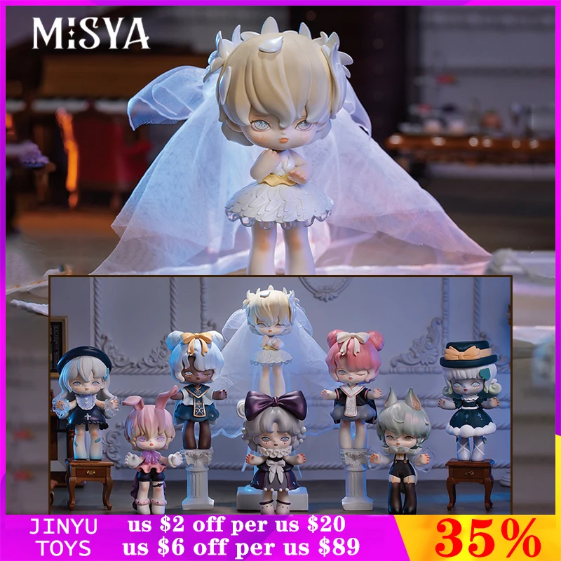 

Original MISYA Incredible Mansion Series Mystery Box Kawaii Action Anime Figure Cartoon Designer Doll Trendy Toys New Year Gifts