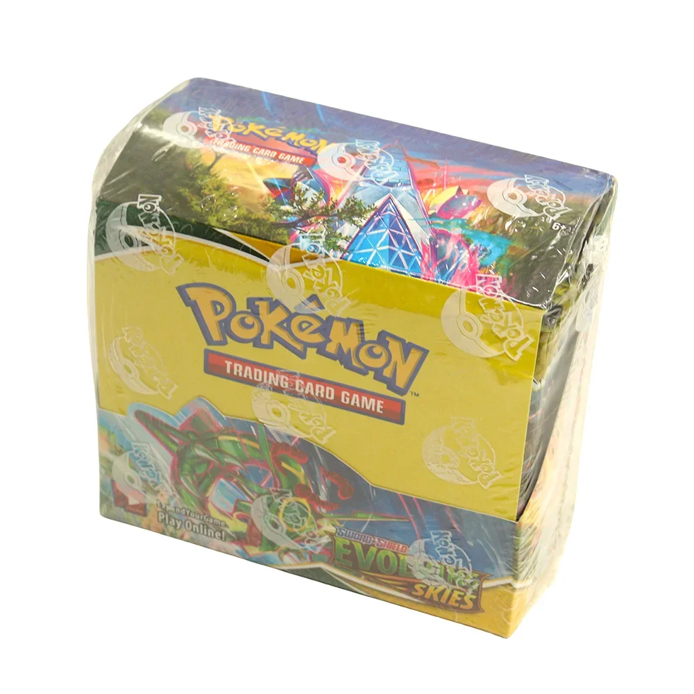 Pokemon Card Set Evolutions Additional Game Booster Box Cards Trading Play Toys Battle Styles Darkness Ablaze Children Gifts