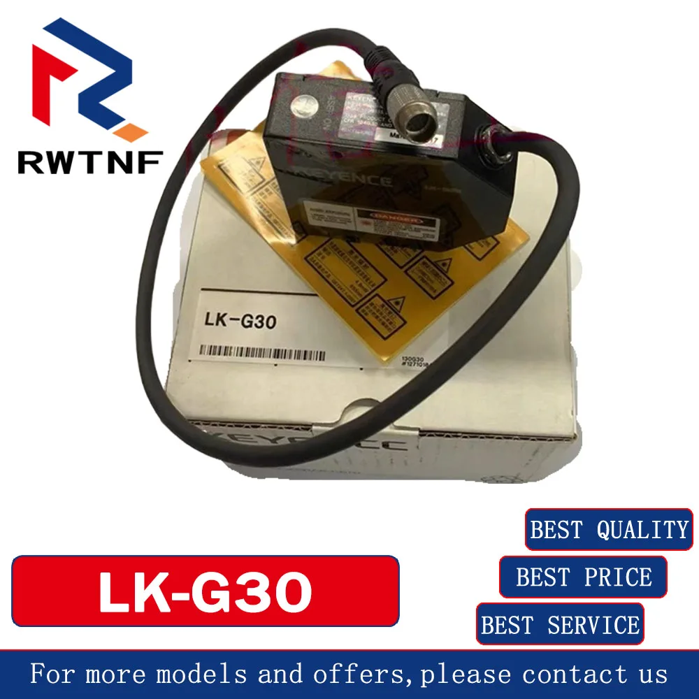 مستشعر إزاحة الليزر LK-G30 KEYENCE الأصلي الجديد 100%، مخزون المستودعات
