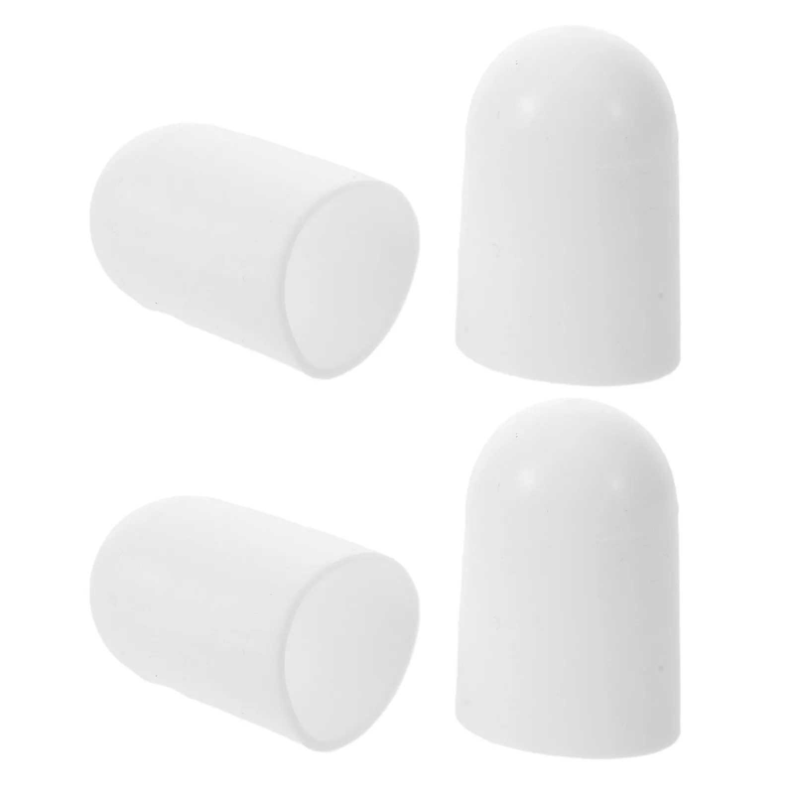 Flashlight Diffuser Caps 4 Pack Silicone Light Covers 39 to 43mm Universal Anti Glare for Camping Hiking