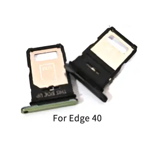 Bilashmart Motorola Edge 40 40Neo 50Fusion SIM Card Tray Slot Holder Adapter Socket Repair Parts