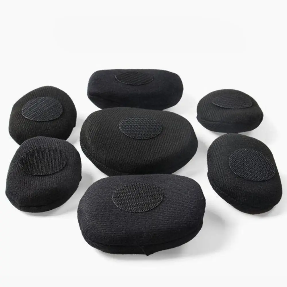 7pcs New Flexible Helmet Pads Adjustable Soft Helmet Lining with Adhesive Portable Replacement Foam For Motorcycle Bicycle