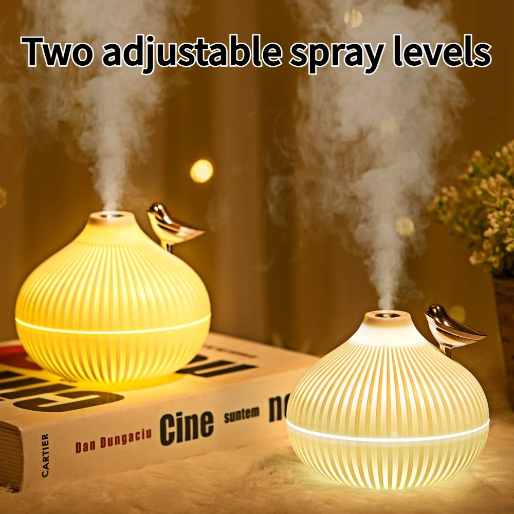 Creative Large Fog Volume Small Onion Humidifier Mini USB Home Office Desktop Air Conditioner Room  Night Light Humidifier