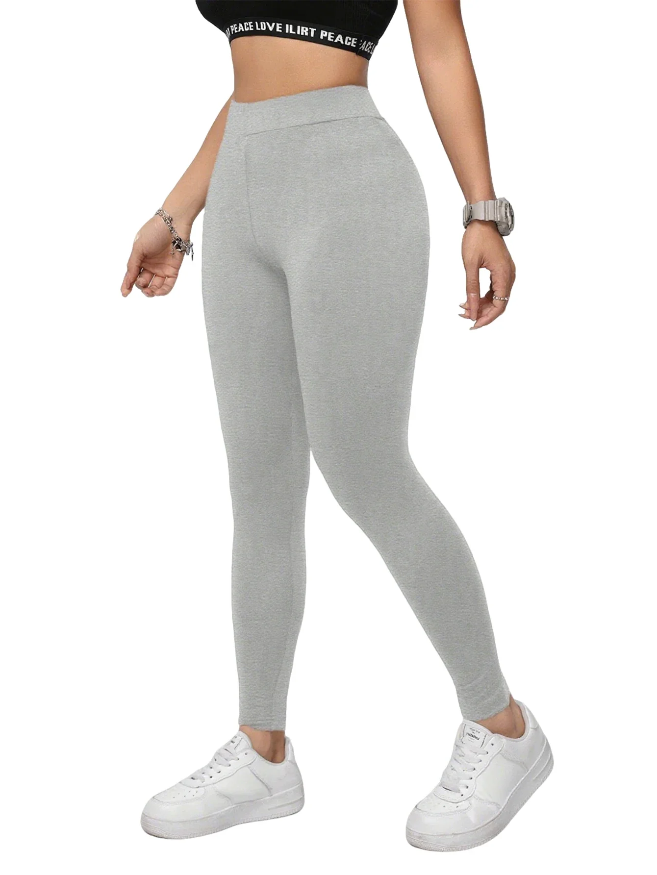 

Эластичные брюки для йоги с высокой талией, леггинсы для женщин