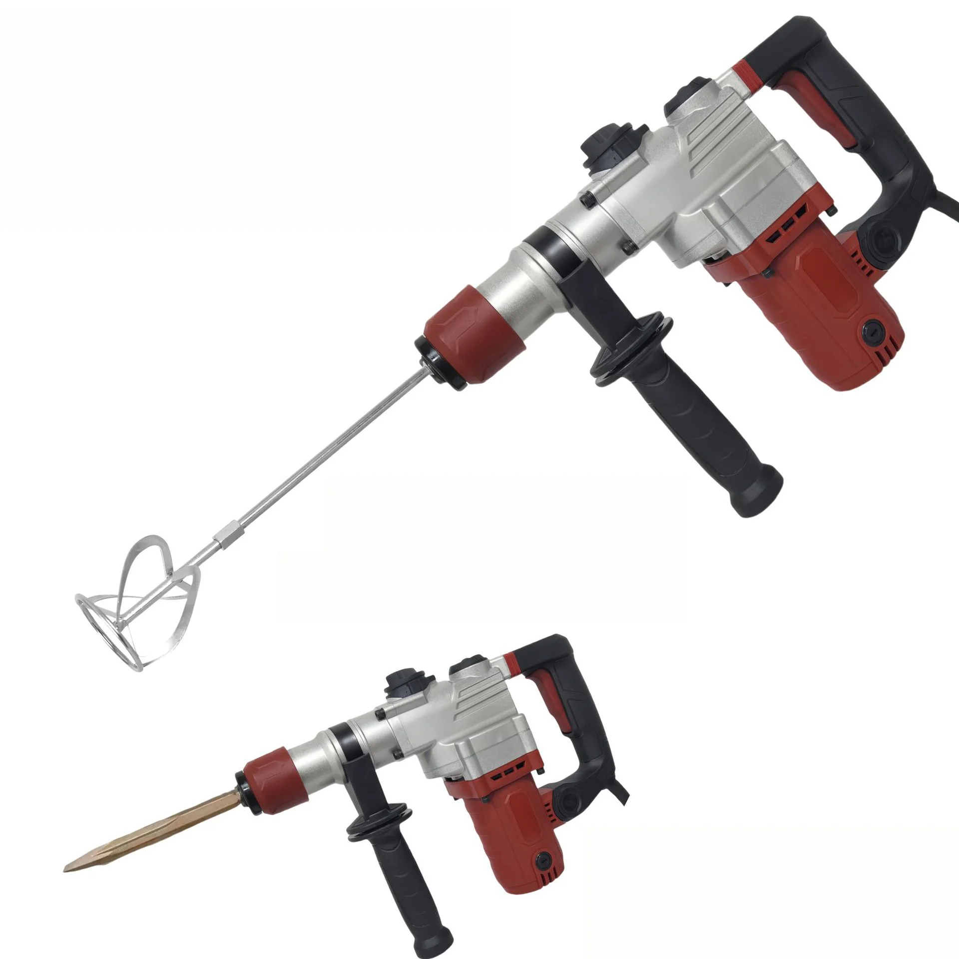 High-Power Electric Hammer  Industrial Use DIY Dual-Purpose Multi-Functional Stainless Steel Concrete Demolition Power