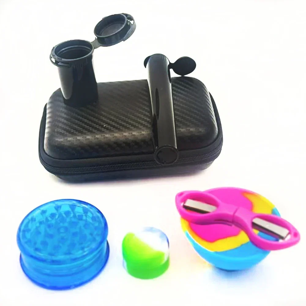 1 Set Antihaft-Silikon-Behälter Silikon-Aufbewahrungsbox Öl-Aufbewahrungsbox Aufbewahrungstasche Raucherzubehör – Detail 2