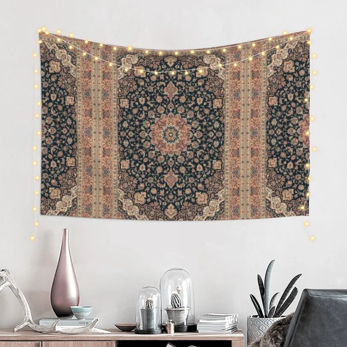 Antique Persian rug Tapestry Room Decor Hanging Wall Wallpaper Tapestry