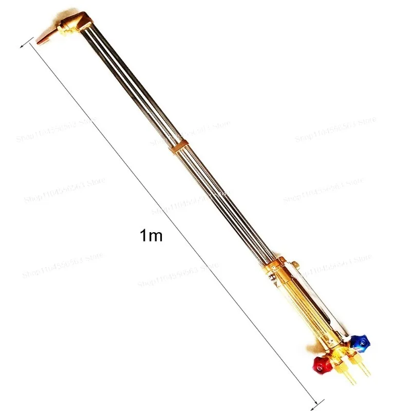 1m Length Oxygen Cutting Gun - High Power Equal Pressure Gas Cutting Torch