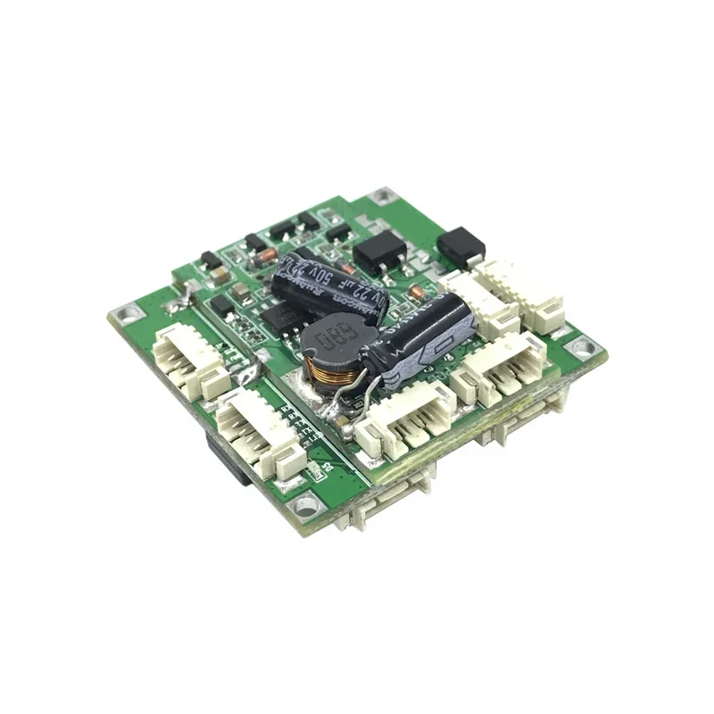 Buck POE module Switch board 802.3af/AT port power supply 30w for ip cameras nvr ip phone 4 poe switch PD separation buck 12v