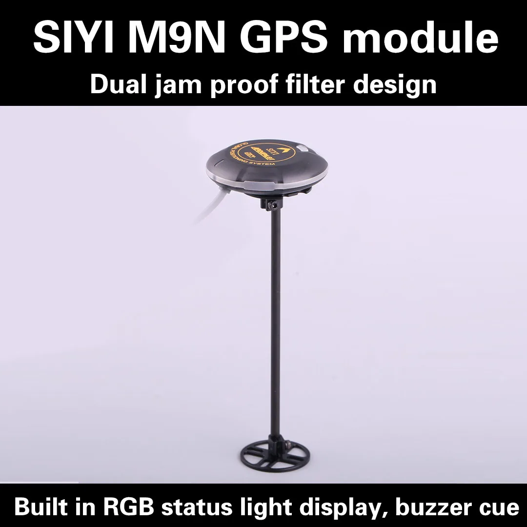 

SIYI M9N GPS Module for Multi-Rotor Aircraft Fixed-Wing Model Helicopter N7 Unmanned Aerial Vehicle Flight Control System