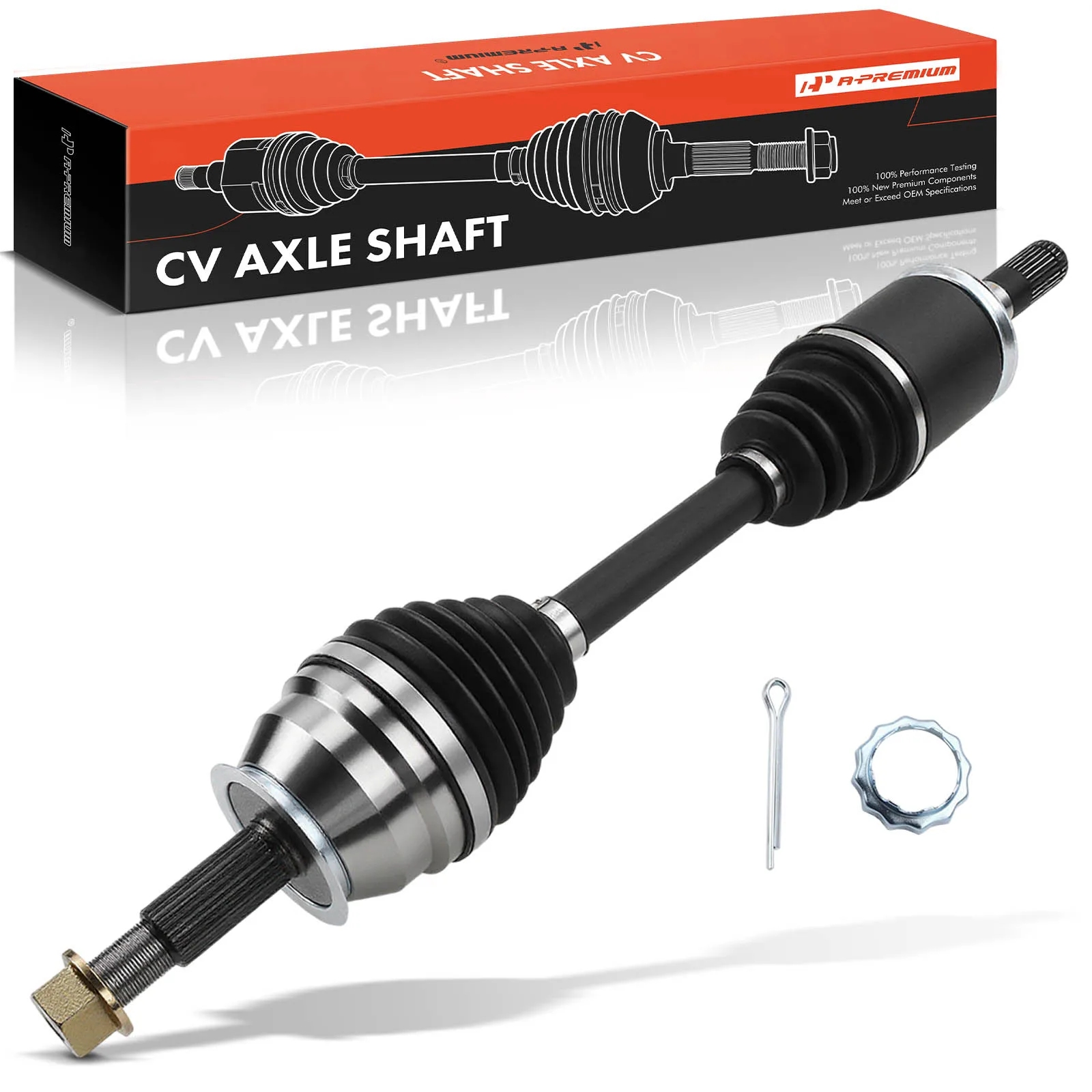 A-Premium Front CV Axle Assembly for Nissan Titan 2017-2024