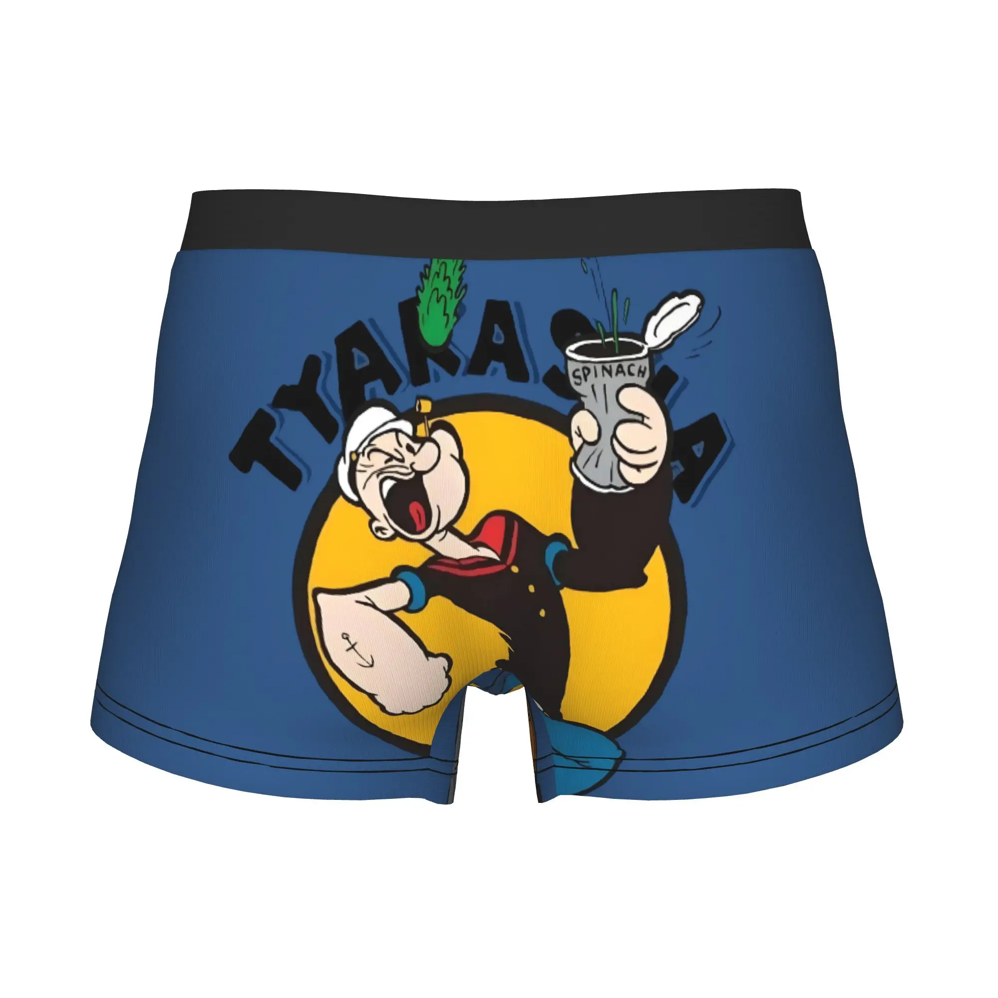 Vintage P-Pop E-Eye  Boxers Shorts Men Comic S-Sailor Briefs Underwear Funny Underpants