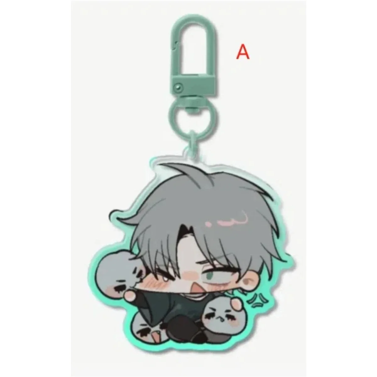 외계인 무대 야생 개 열쇠고리 아쿠타가와 료노스케 나카지마 던 란포 아크릴 애니메이션 백팩 펜던트