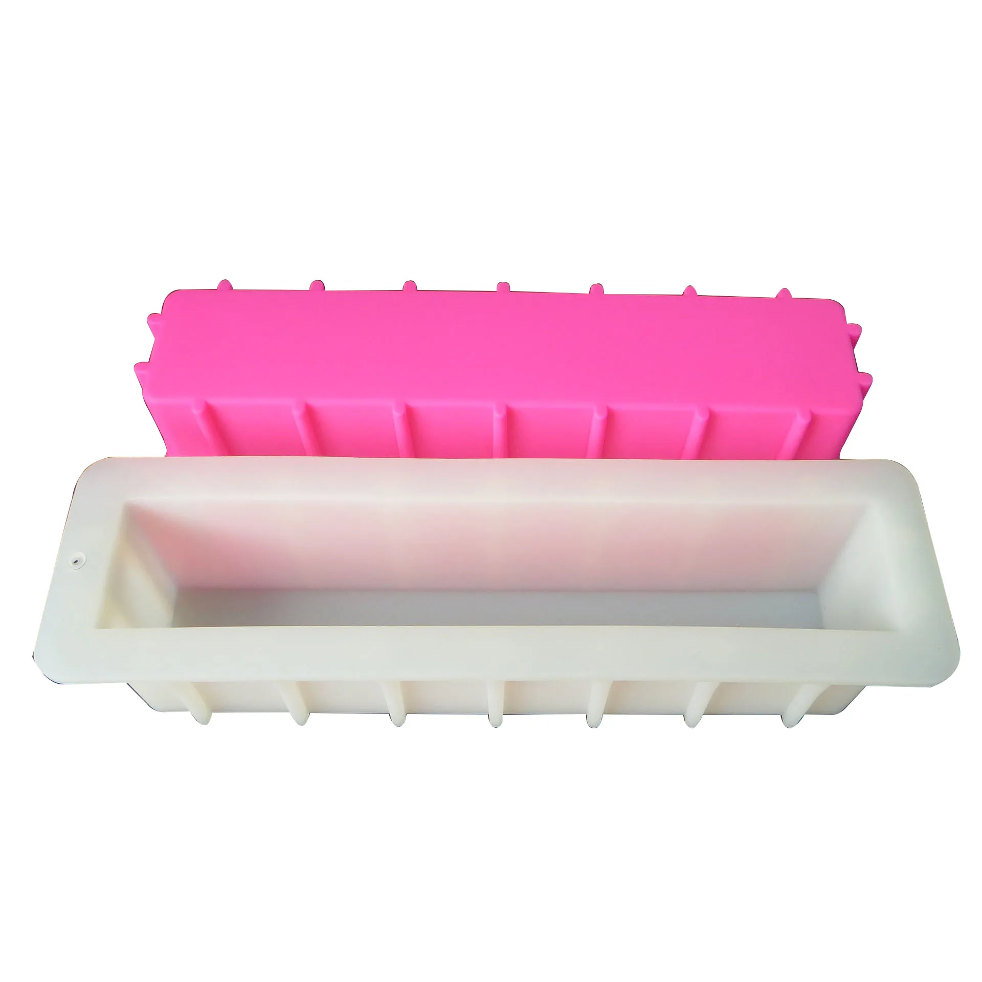 Food grade Loaf Soap silicone mold silica gel Baking Mold 12