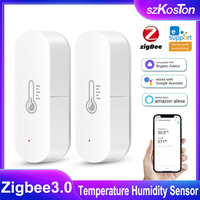 Zigbee Ewelink APP Smart Temperature Humidity Sensor Hygrometer Thermometer Smart Home Work With Yandex Alice Alexa Google Home