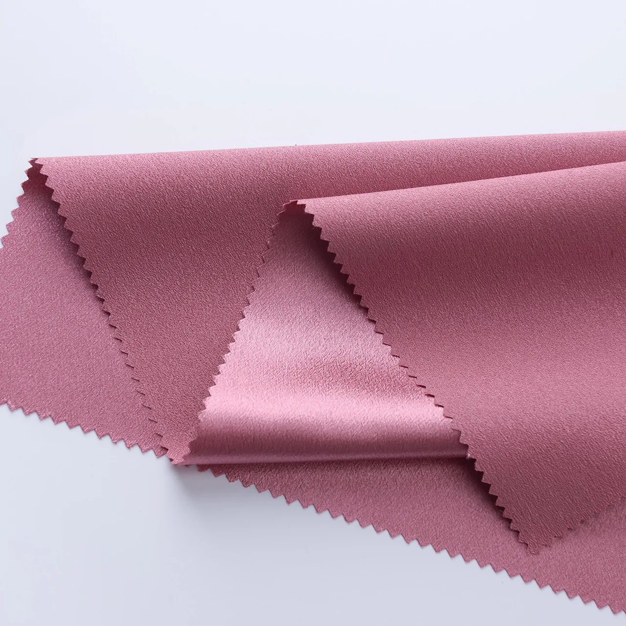 3/5/10m Shiny Crepe Silky Satin Fabric Material for Sewing Bridal Dress,Wedding,Black,White,Navy,Green,Pink,Red,Grey,By Meter