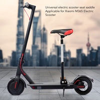 Electric Scooter Folding Seat Breathable Adjustable Aluminum Alloy Shock Absorbing Electric Scooter Seat for Riding