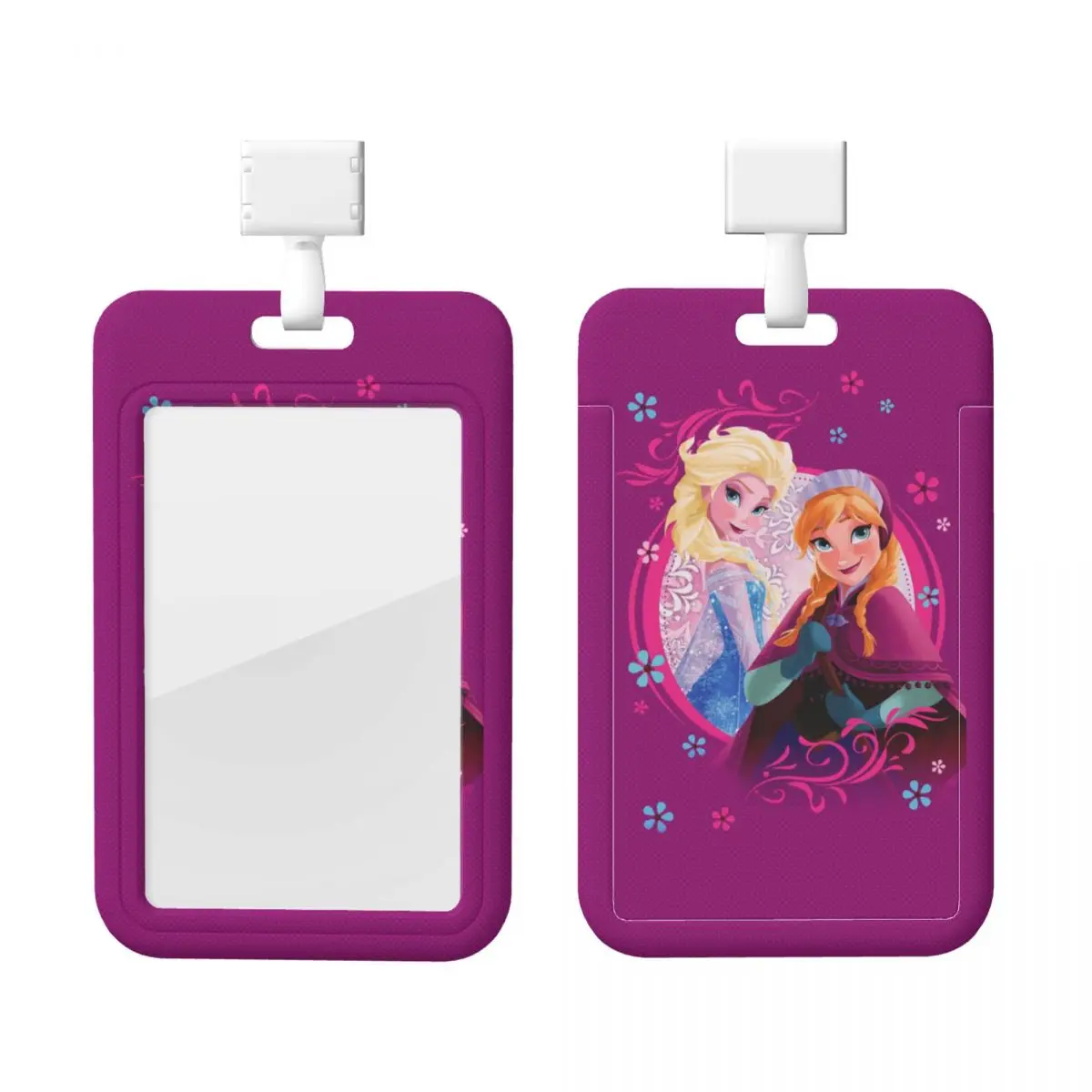 

Custom Frozen Cartoon Card Badge Holder Hospitals Card Holder Unisex Neck Lanyard Credit Card Holders Neck Strap