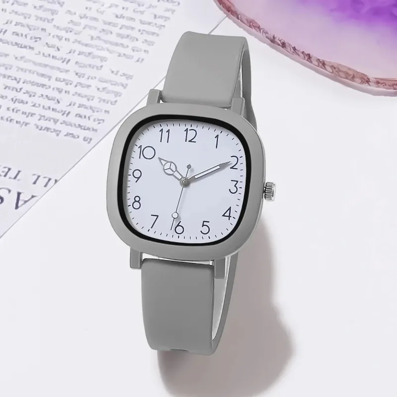 Silicone Strap Quartz Wristwatches Ladies Sport Clock Fashion Luxury Women Girl Gift Watch Dropshipping Relojes Para Mujer