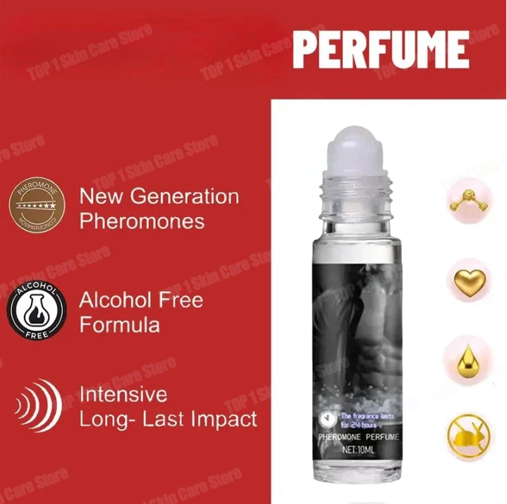 Portable Ball Fragrance Oil Fragrance Pheromone Perfume for Men and Women Perfume Adults Sexually Flirting Perfume Essential