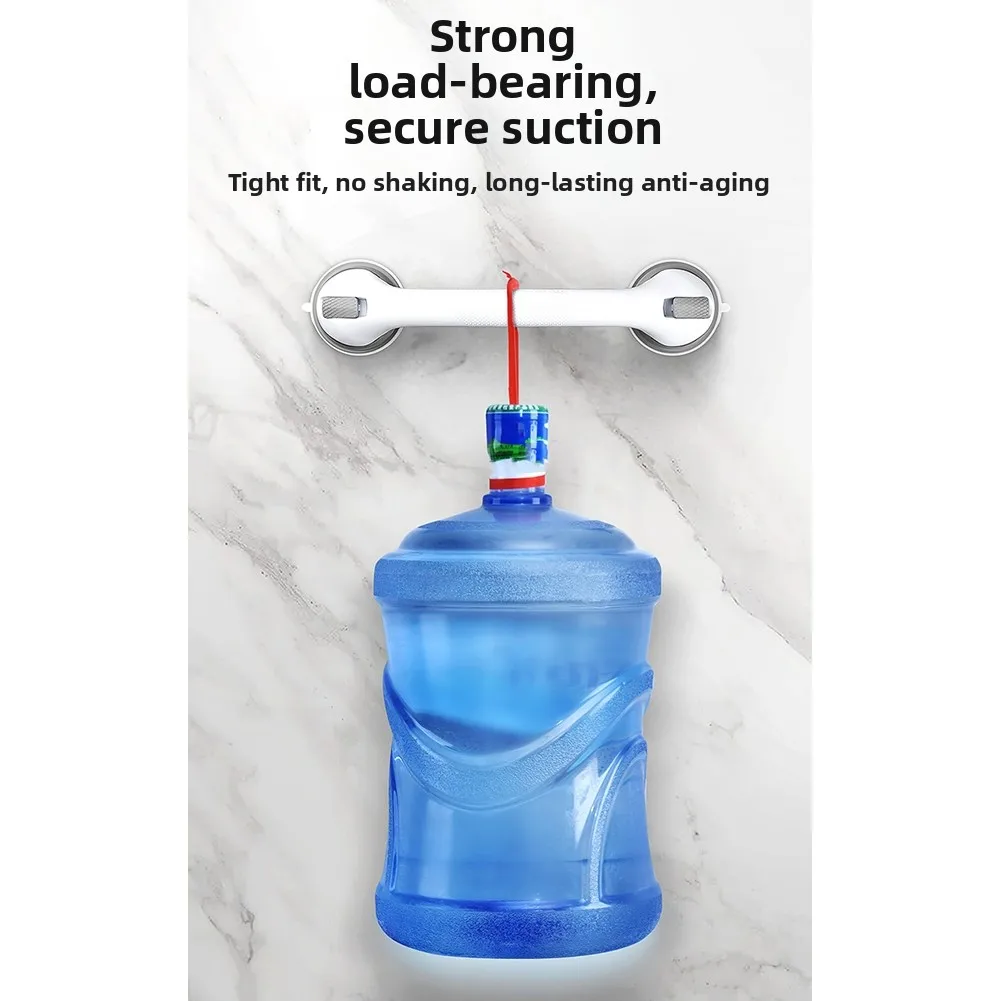 Anti Slip Suction Cup Safety Handrails for Bathroom Use Providing Reliable Support and Stability for Elderly Users