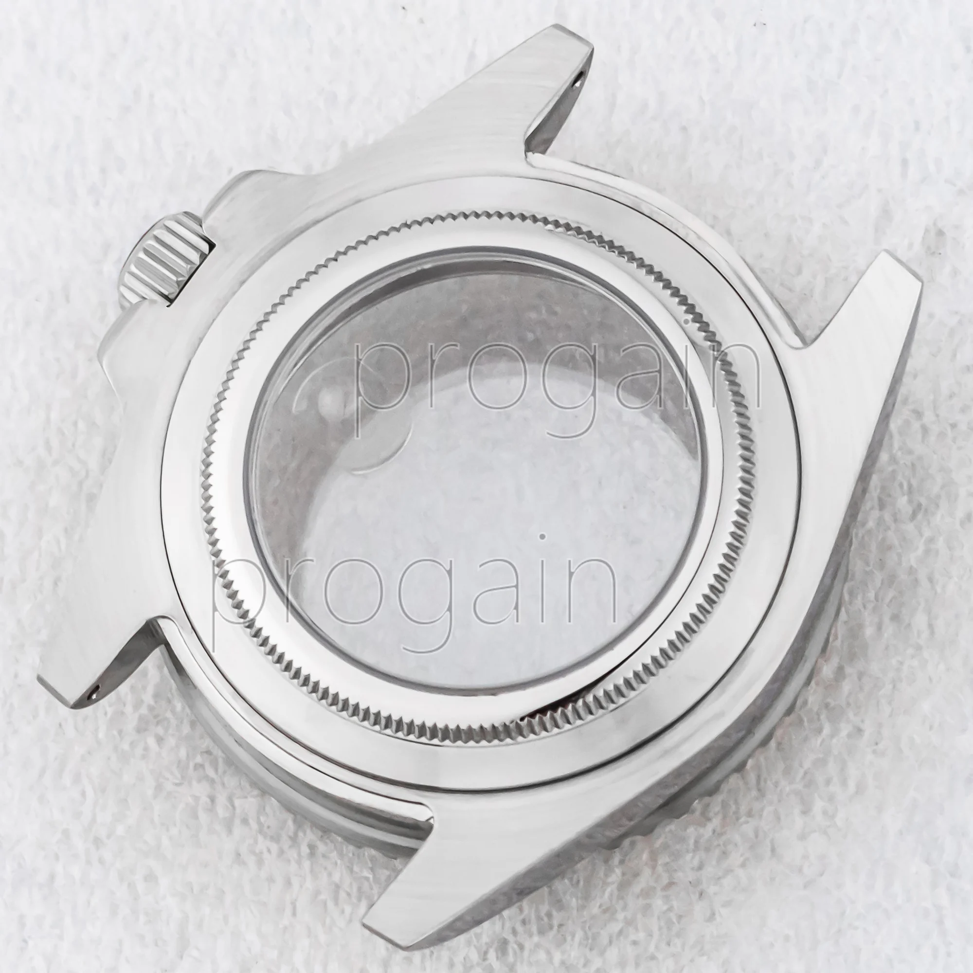 40mm NH35 Watch Case 316L Stainless Steel Sapphire Glass 5ATM Waterproof Case for NH35 NH36 Movement GMT Yacht-Master Cases