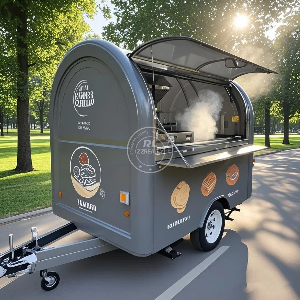 

Прицеп для еды Грузовик для мороженого Грузовик для еды Мобильный кухонный прицеп Грузовик для еды Мобильный киоск Франчайзинговый грузовик для фаст-фуда