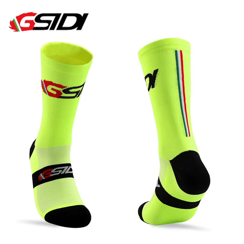 Gsidi 2023 nuovi calzini da ciclismo da uomo Professional Road Mtb Bike Women Compression Racing Outdoor Unisex Sports