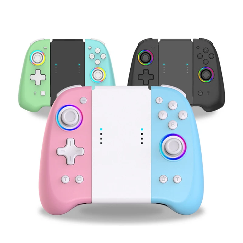 

Wireless Joypad Controller L/R For Nintendo Switch / OLED Lite Automatic Wake-up Gamepad Joysticks Con Crossing Six-axis