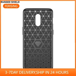 Man Luxury Cover For Oneplus 6 7 8 Pro Shockproof Carbon Case Silicone TPU Case for One plus 6T 7T 8T 1+6 1+7 1+8 Oneplus6 чехол