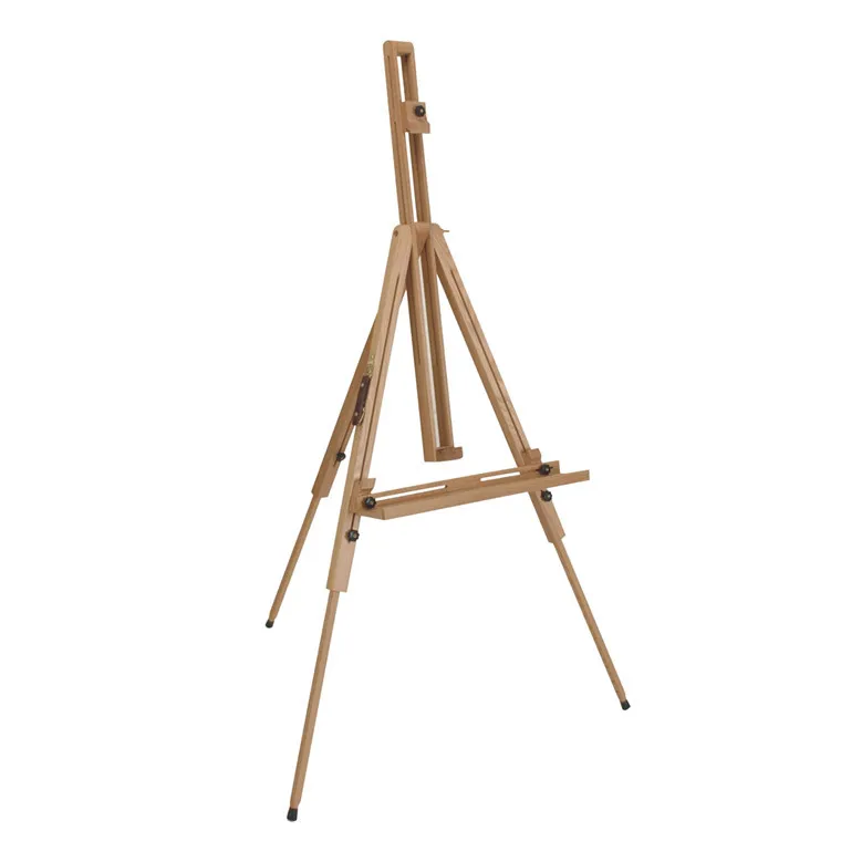 Wholesale  Sample Professional Artist Painting Beech Wooden Easel For Students