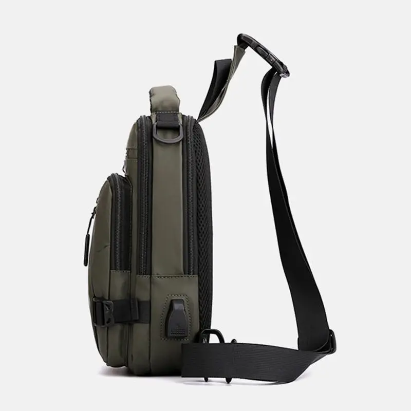 2022 Multifunction Crossbody Bag Chest Bag New Anti-theft Shoulder Messenger Bags Male Waterproof Short Trip Chest Bag Pack