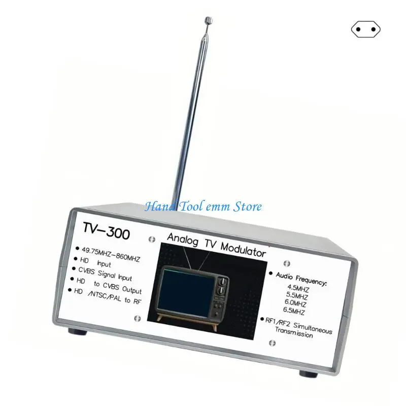 H37F TV300 Small Video Converter Delivers Smooth to Radio Frequency Modulat