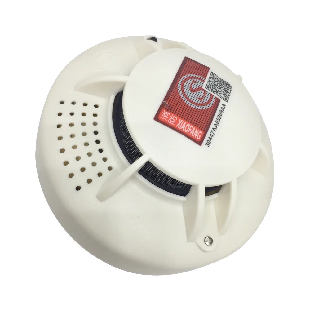 Independent Fire Alarm Smoke Detector Indoor Home Security Protect Ceiling Smoke Sensor Standalone Include Battery