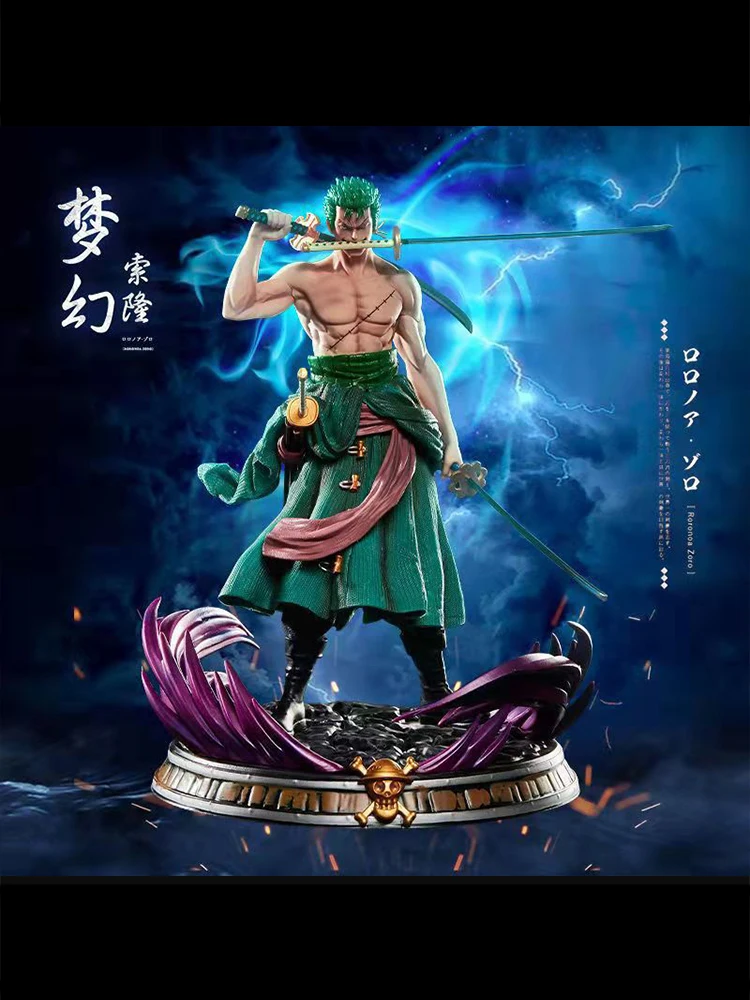 Heißer One Piece Roronoa Zoro Anime-Figur Sammlerfigur Modell