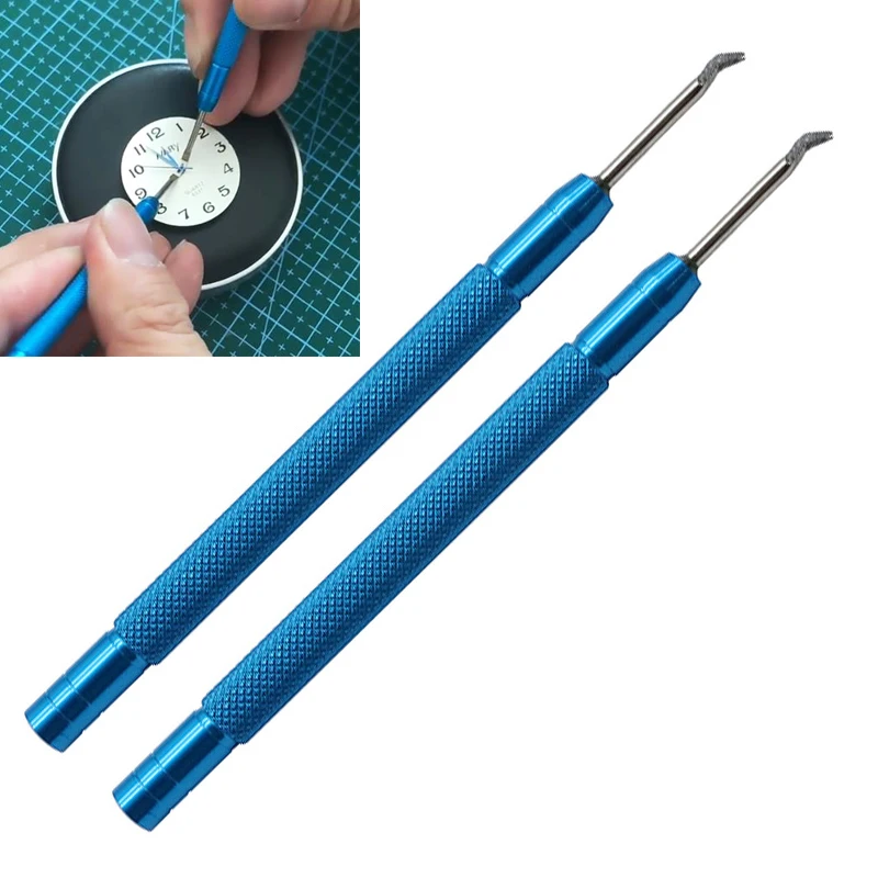 2pcs Watch Hands Remover Manual Watch Hand Needle Removal Lifting Tool Alloy Steel Watch Repair Tool Accessories For Watchmaker